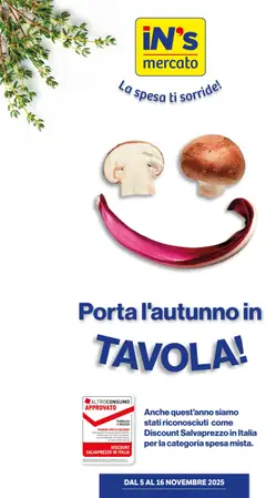 Anteprima del volantino Volantino IN's	 valido a partire dal 05.11.2025