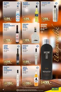 Metro - Ünnepi Italok katalógus - amely érvényes a következő dátumtól: 01.12.2025 | Oldal: 19 | Termékek: Málna, Pálinka, Tea, Likőr