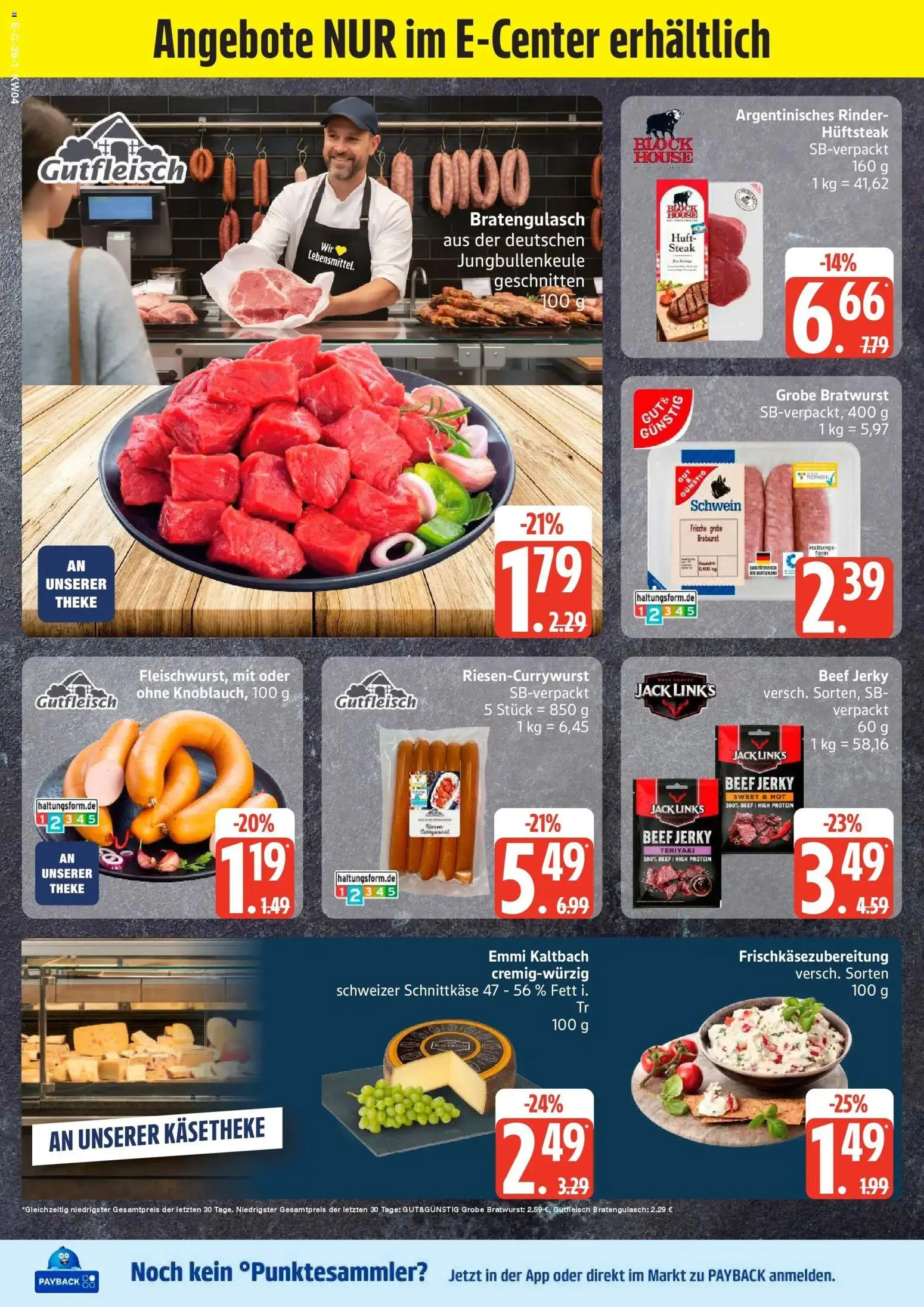 Edeka prospekt Bremervörde	 – gültig ab 18.01.2026 | Seite: 30 | Produkte: Theke, Bratwurst, Knoblauch, Steak