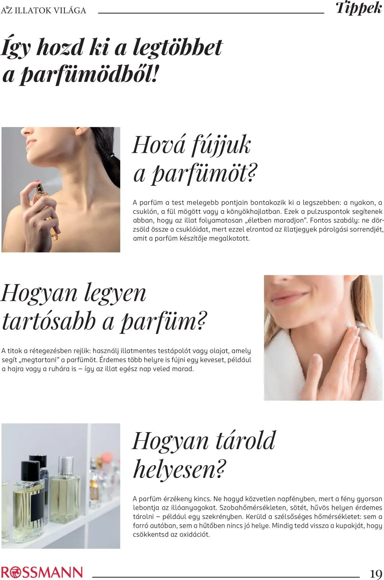 Rossmann akciós ujság - amely érvényes a következő dátumtól: 16.10.2025 | Oldal: 19