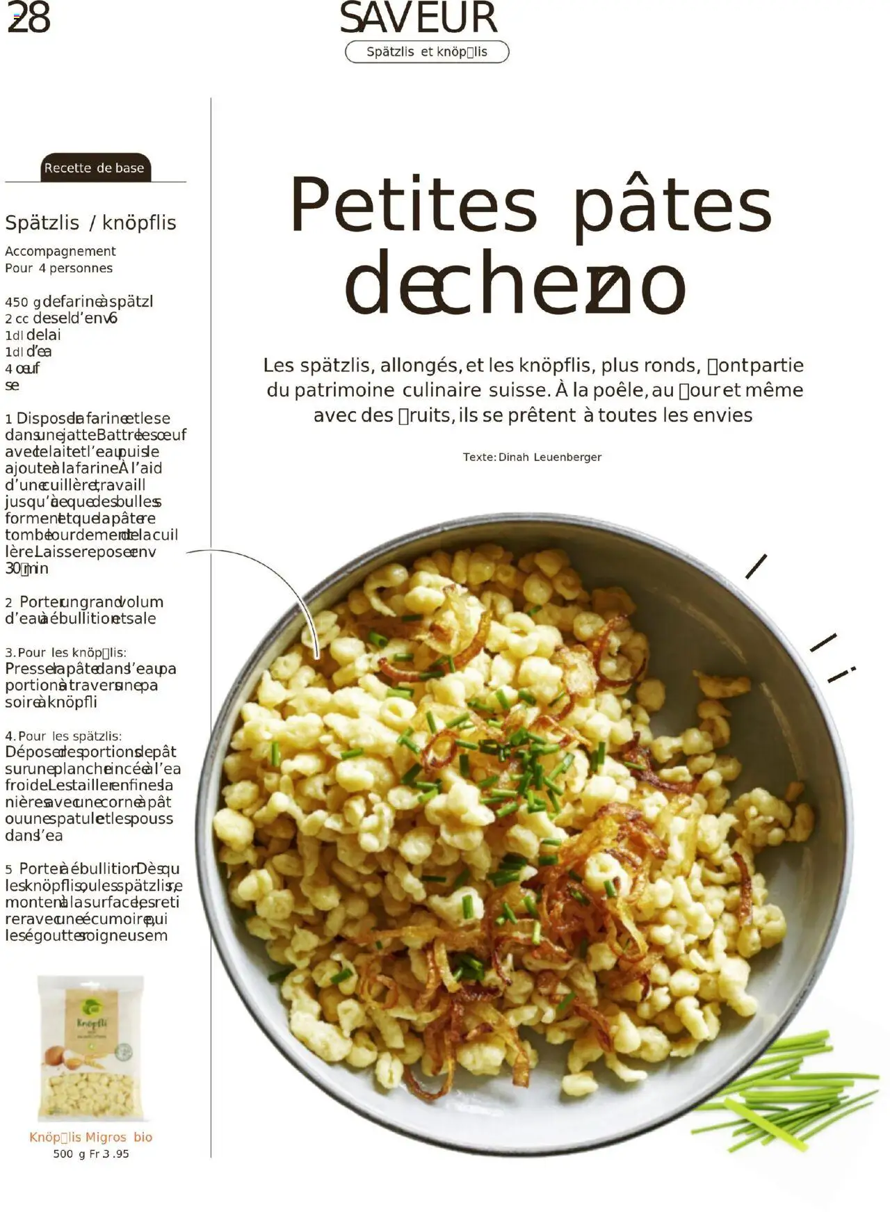 Migros Magazin FR – gültig ab 20.10.2025 | Seite: 28