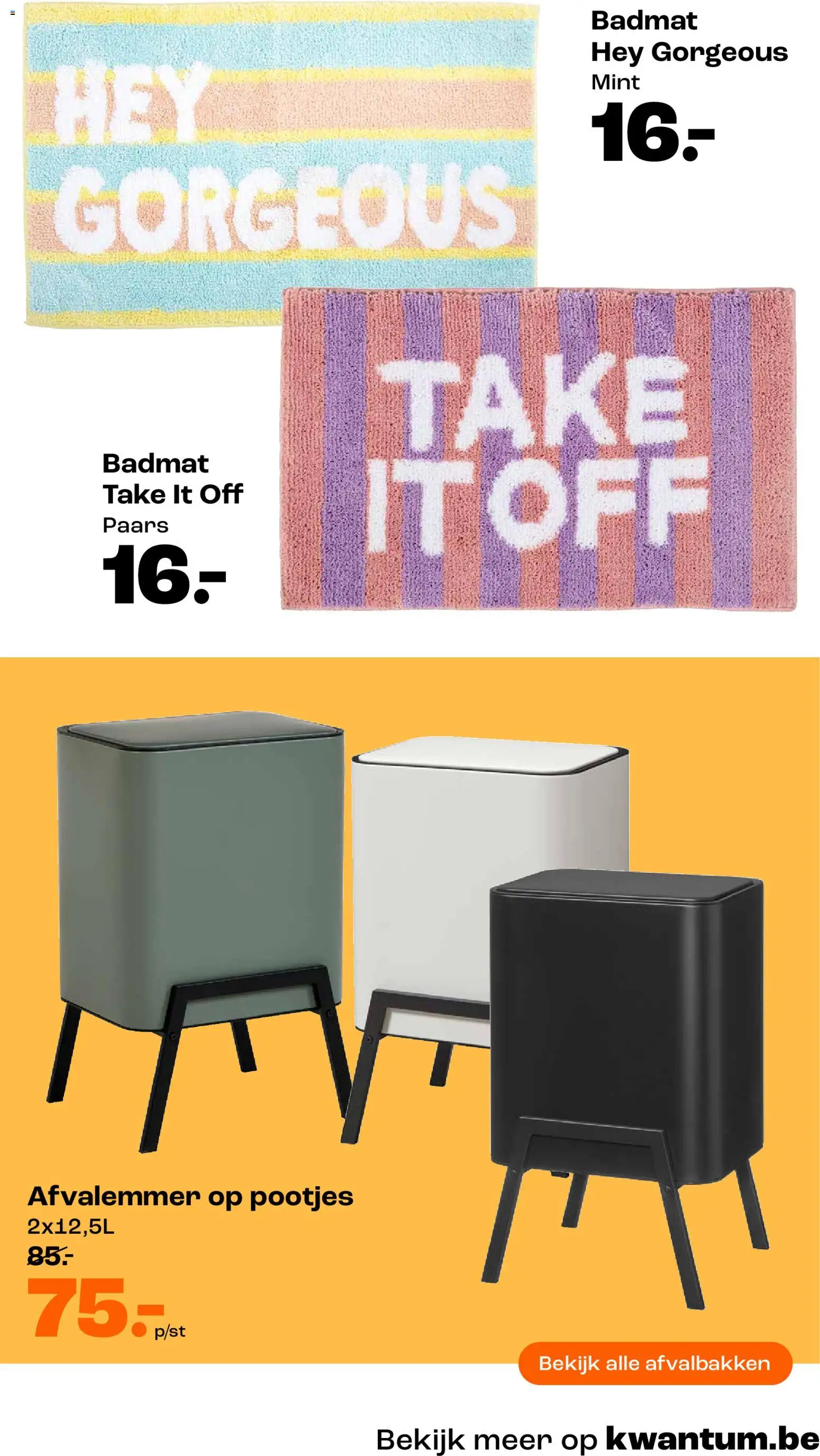 {H1} | Pagina: 11 | Producten: Badmat