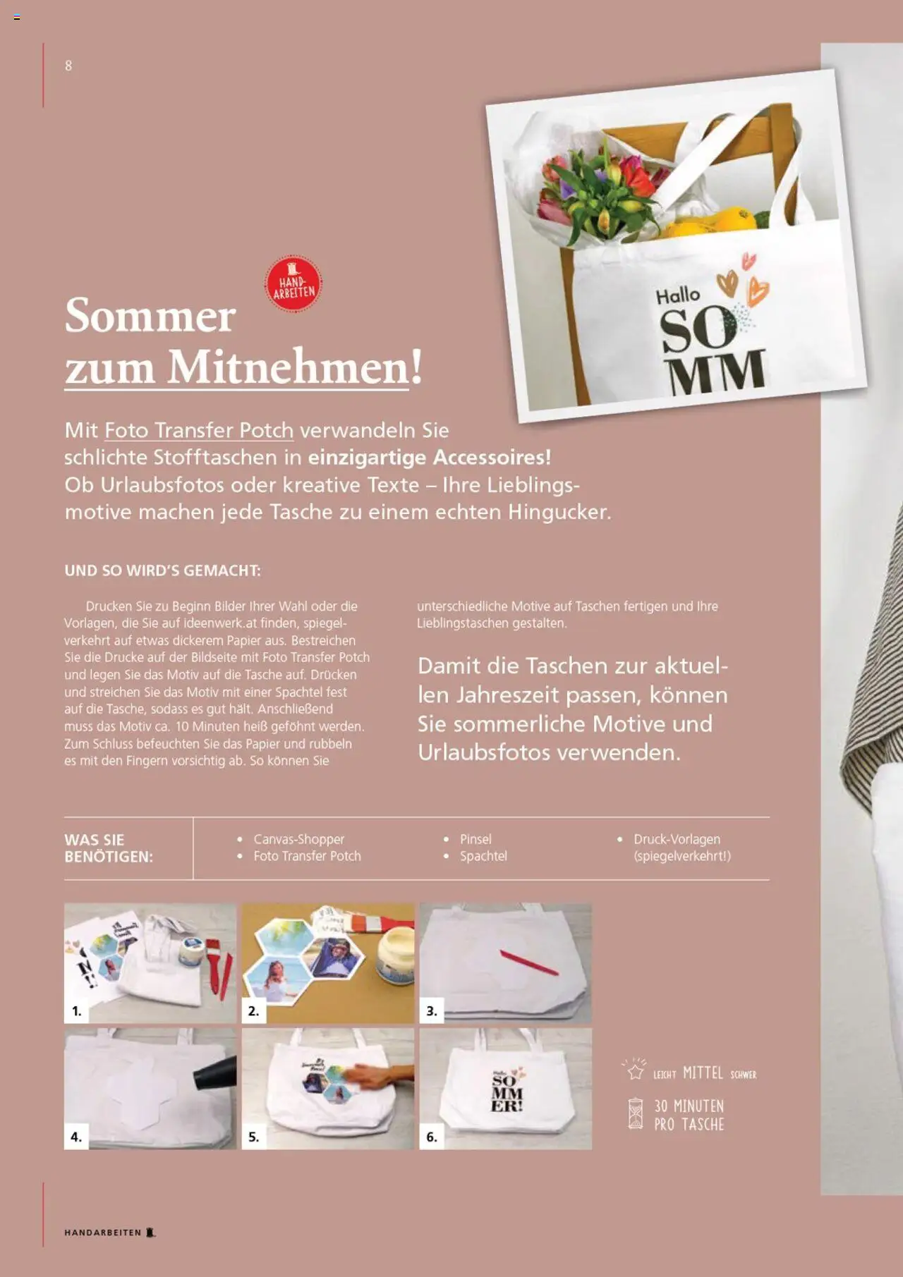 Pagro-Diskont Flugblatt gültig ab 08.05.2025 | Seite: 8 | Produkte: Tasche, Spiegel, Pinsel