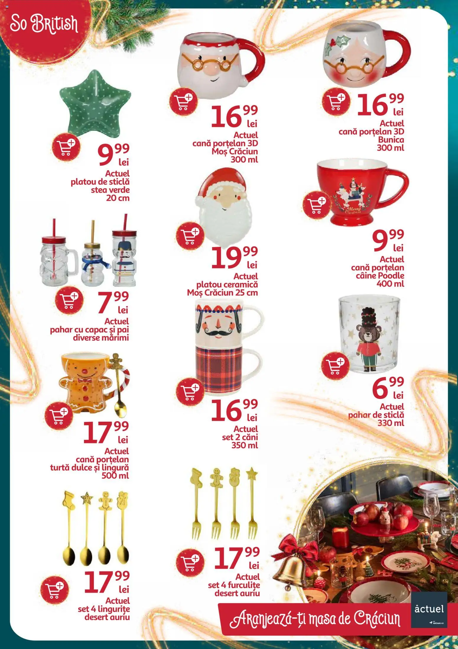 Noul catalog Auchan – valabil de la 26.11.2025 | Pagină: 5 | Produse: Masă, Turtă dulce