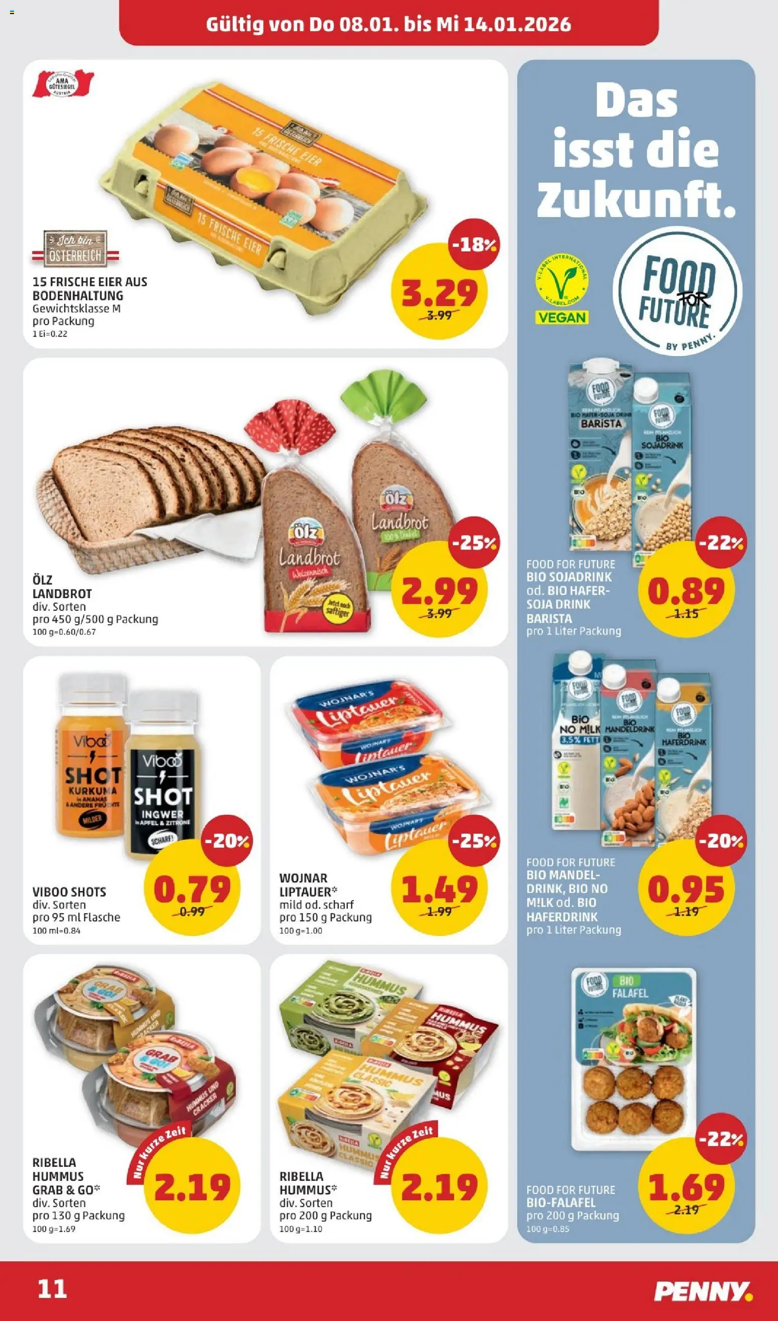 Penny Markt Flugblatt gültig ab 08.01.2026 | Seite: 11 | Produkte: Zitrone, Eier, Äpfel, Ananas
