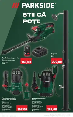 Ofertele Kaufland valabile de la 22.04.2026 | Pagină: 22 | Produse: Încărcător, Cablu, Duș, Apă