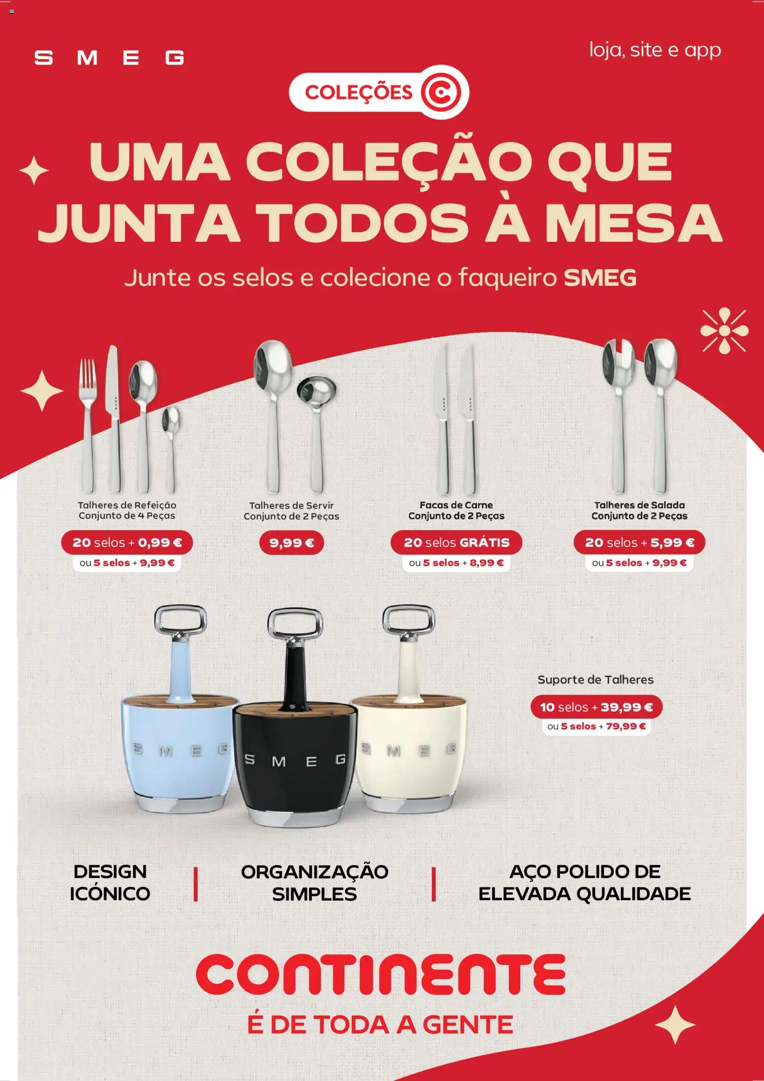 Continente Semanal Continente Bom Dia │ válido de 25.11.2025 | Página: 2 | Produtos: Talheres, Mesa, Carne, Salada