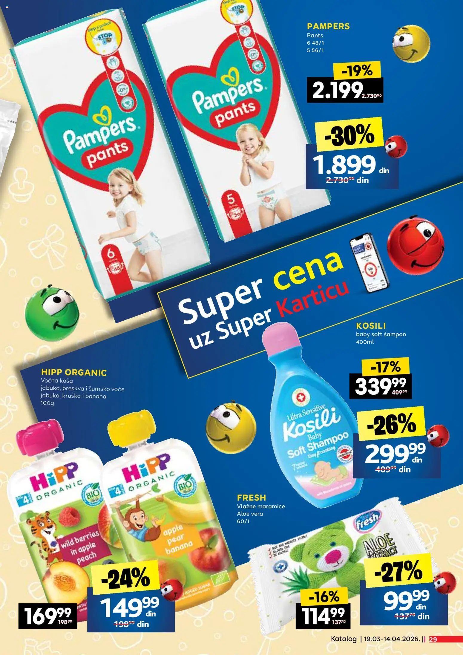 Roda katalog - važi od 19.03.2026 | Strana: 29 | Proizvode: Banana, Šampon, Breskva, Vlažne maramice