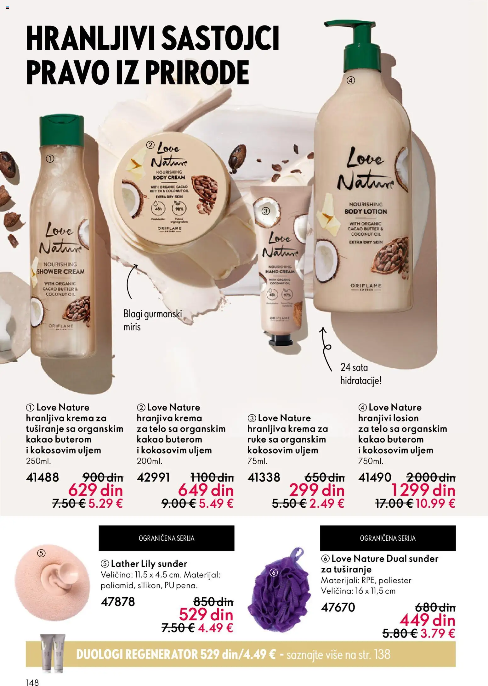 Oriflame katalog - važi od 19.11.2025 | Strana: 148 | Proizvode: Miris, Krema