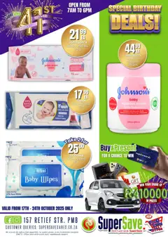 Super Save specials catalogue – valid from 17.10.2025 | Page: 82 | Products: Cream, Water