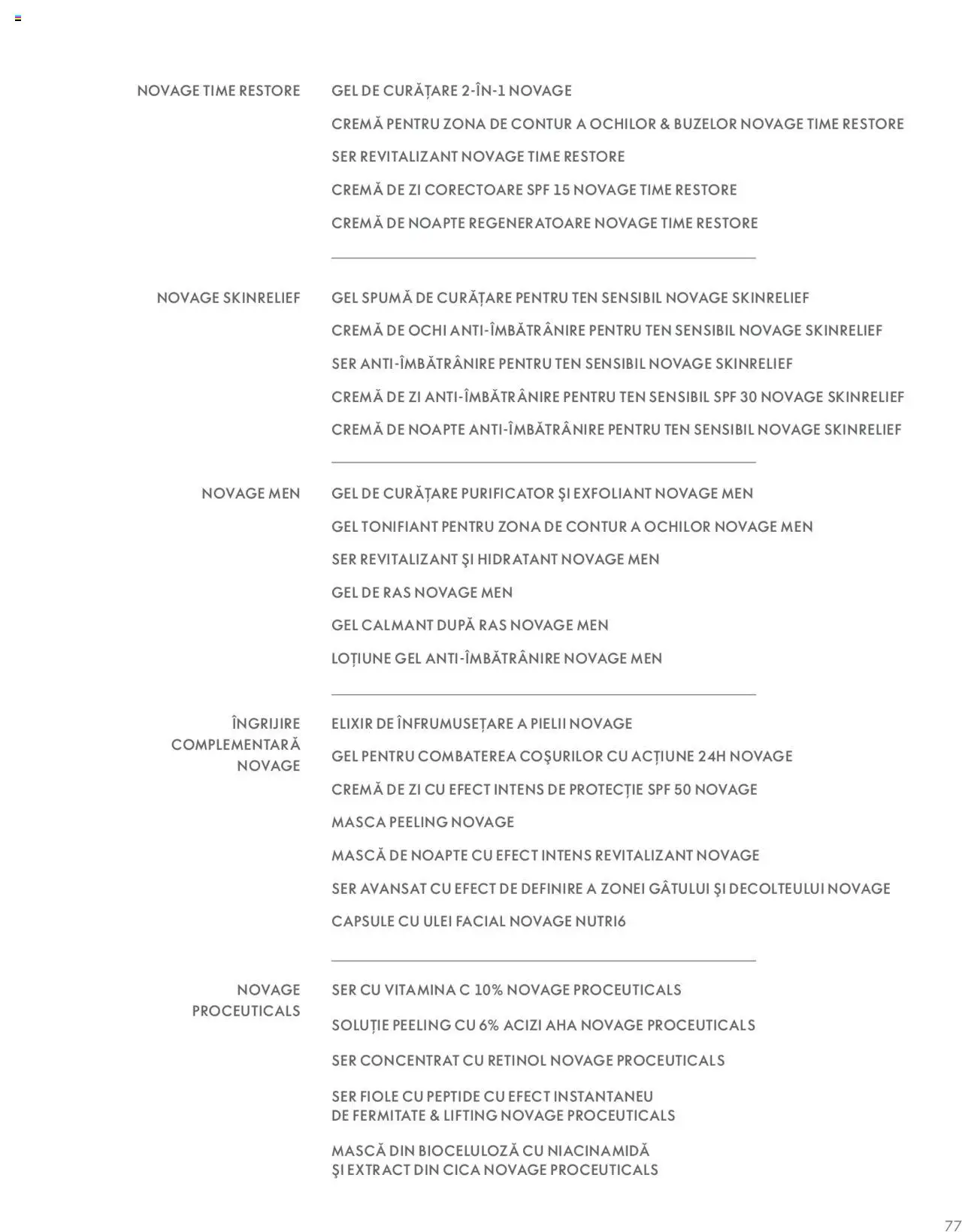 Noul catalog Oriflame – valabil de la 01.03.2023 | Pagină: 77