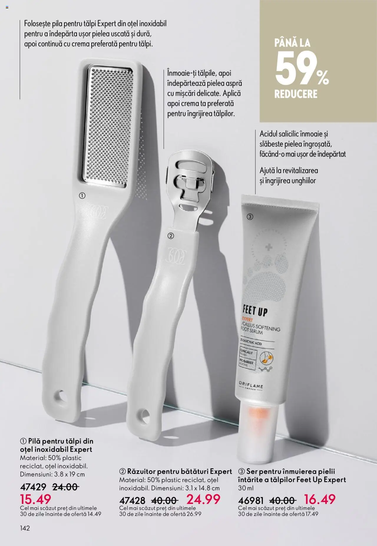 Oriflame catalog 13 2025 – valabil de la 10.09.2025 | Pagină: 142 | Produse: Serum, Cremă