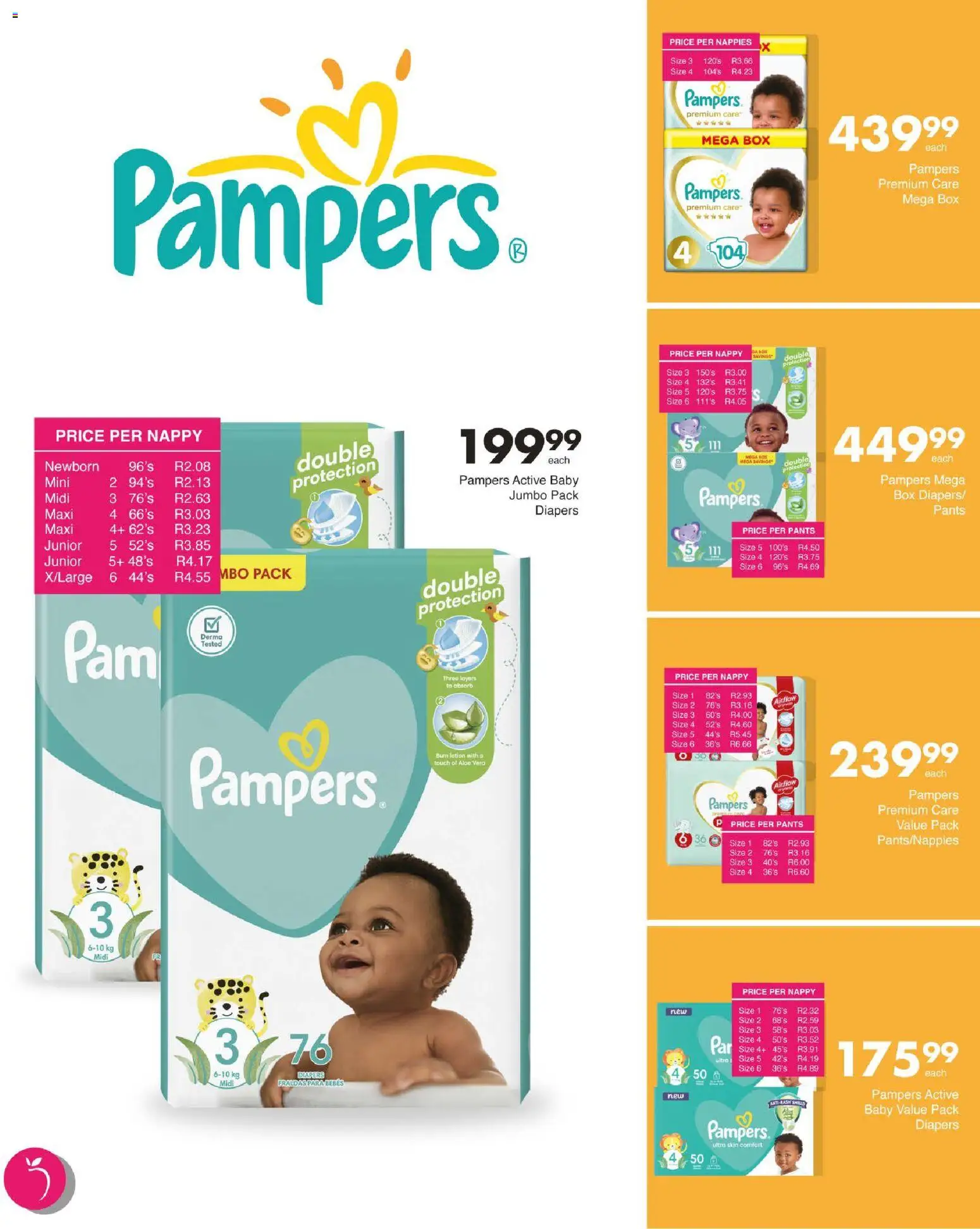 New Save catalogue – valid from 29.12.2025 | Page: 39 | Products: Pants, Box, Nappies, Lotion