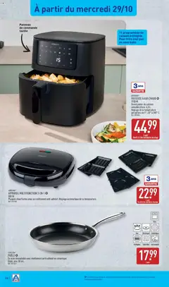Aldi - Prévisualisation de Aldi catalogue semaine 44 valide à partir de 28.10.2025 | Page: 40 | Produits: Poêle, Friteuse, Panier, Huile