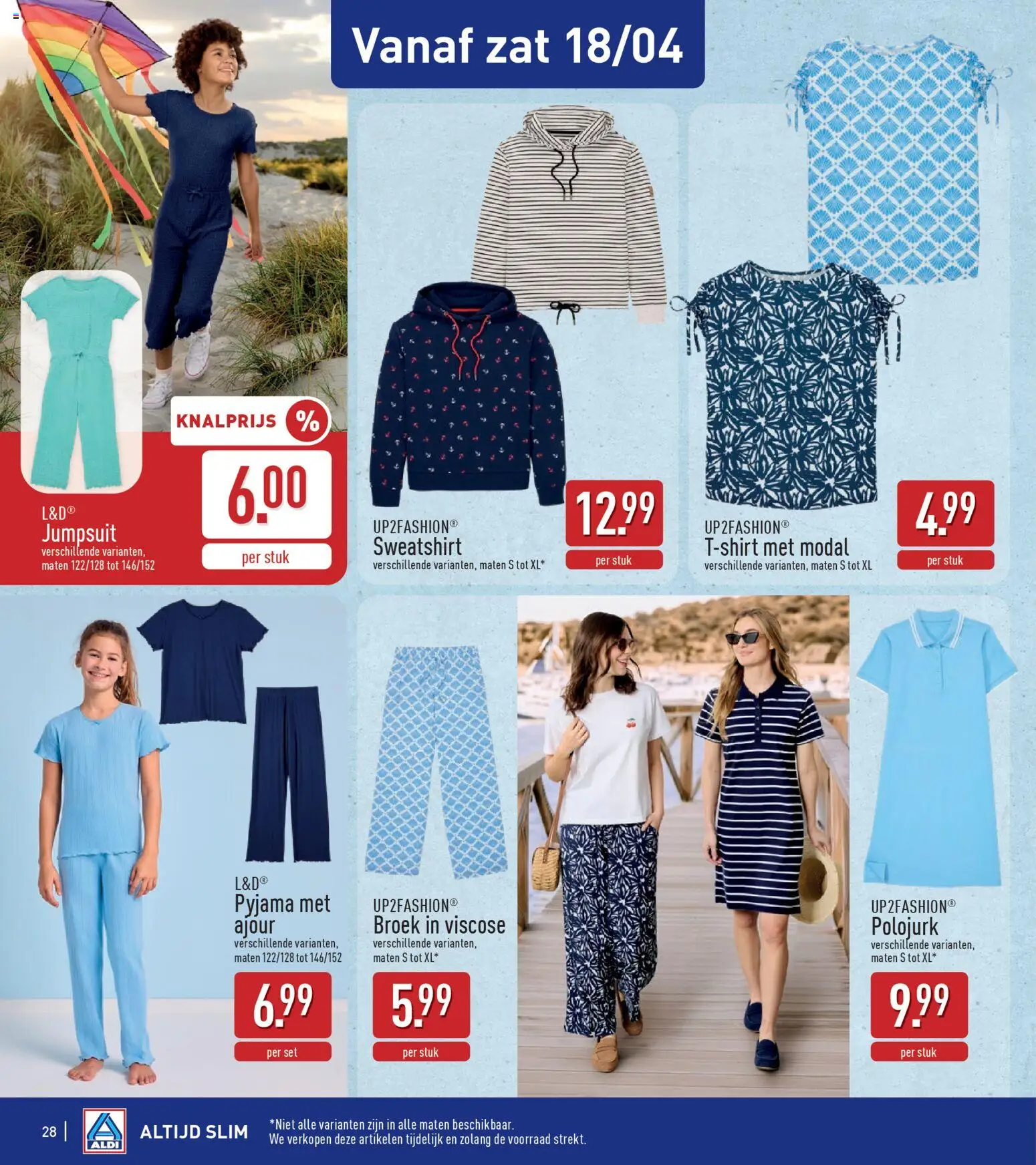 {H1} | Pagina: 28 | Producten: Sweatshirt, Broek, Pyjama