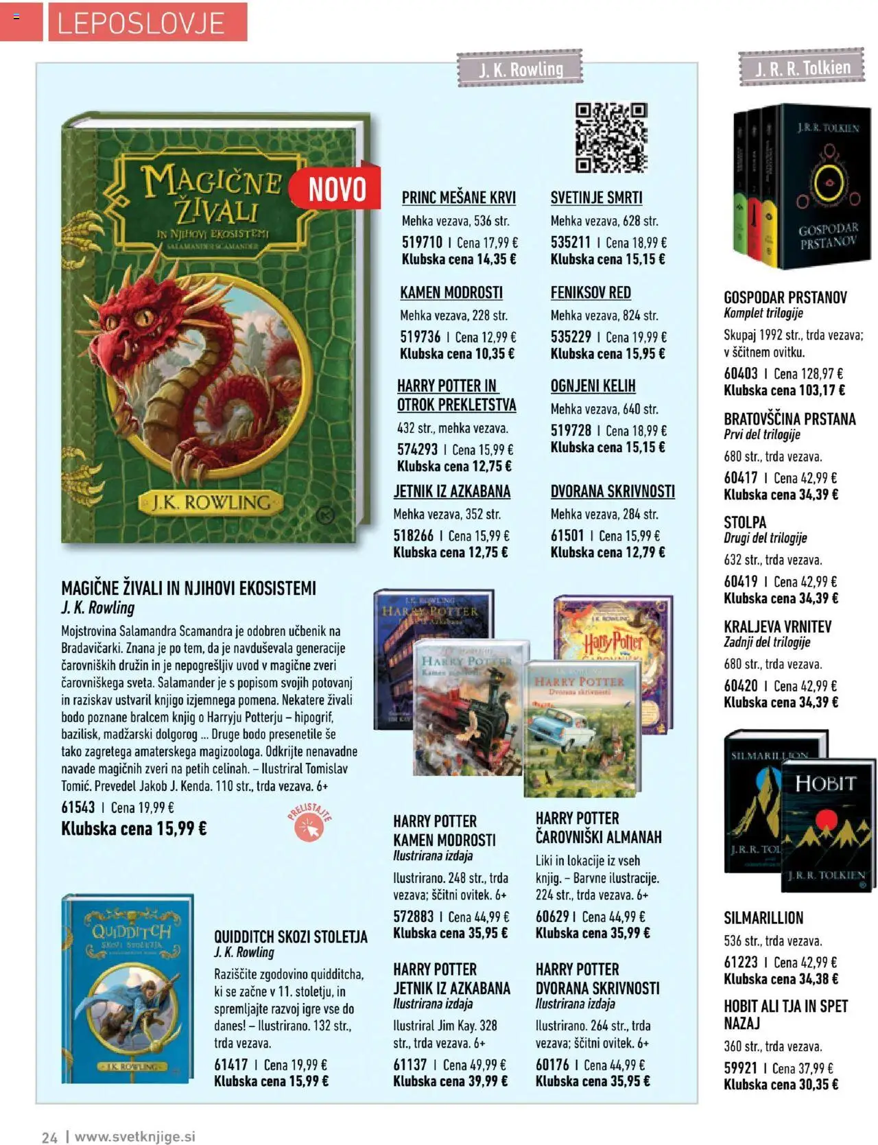 Novi Mladinska Knjiga katalog ponudbe – veljaven od 01.10.2025 | Stran: 24