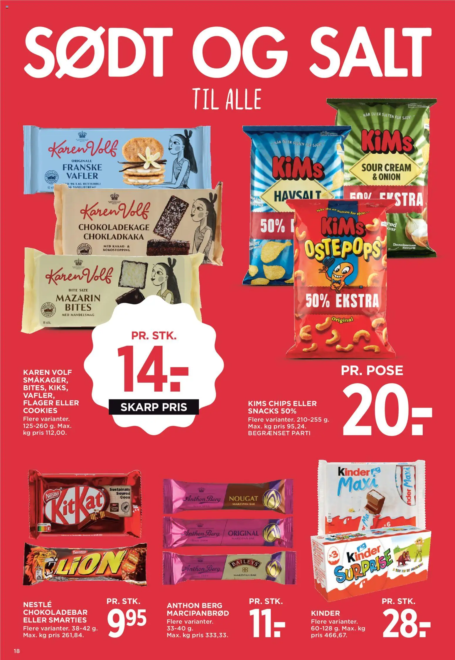 Meny tilbudsavis – gyldig fra 16.01.2026 | Side: 29 | Produkter: Butterdej, Chips, Salt, Flager