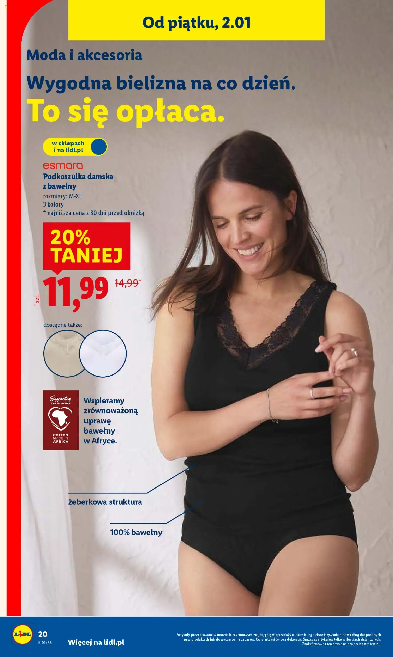 Lidl Katalog od 29.12.2025 | Strona: 24 | Produkty: Bielizna