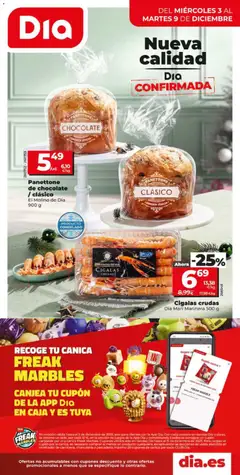 Vista previa Dia - folleto Market válido desde el 03.12.2025