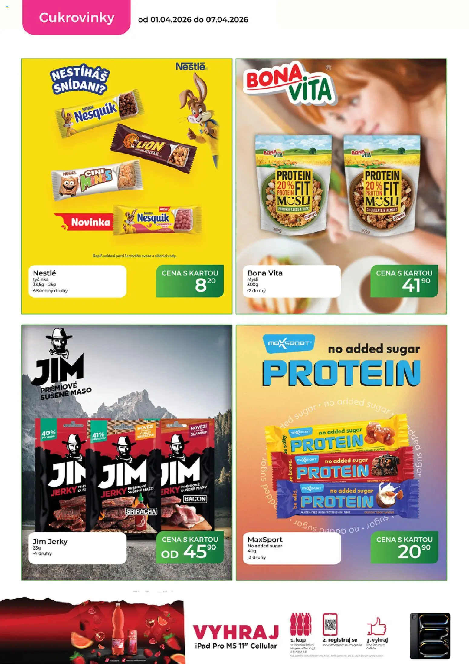 Tamda Foods leták od 01.04.2026 | Strana: 26 | Produkty: Ovoce, Sriracha, Nesquik, Protein