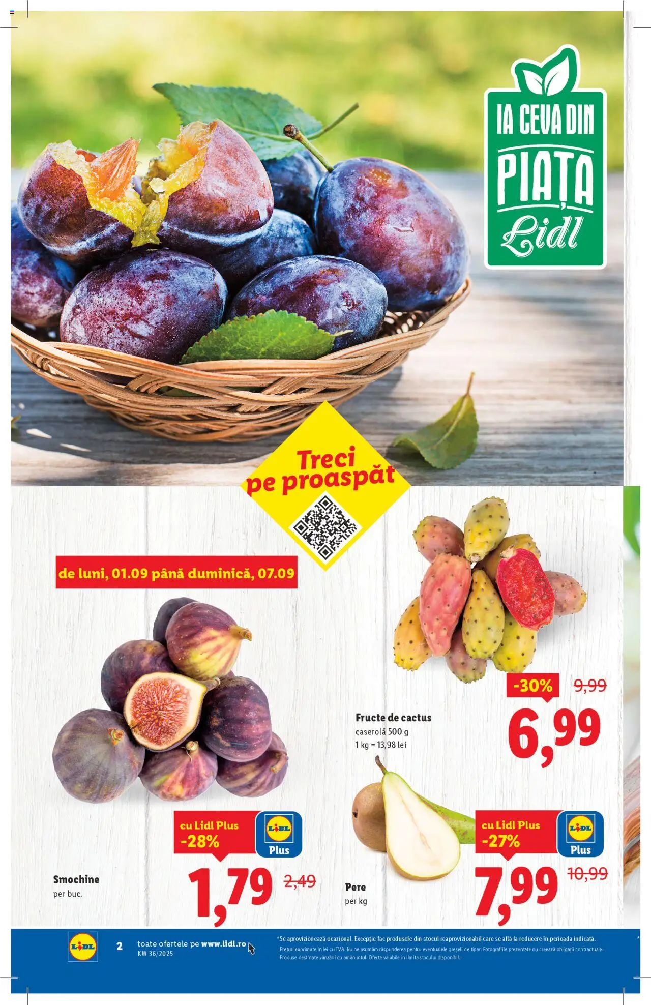 Catalog Lidl – valabil de la 01.09.2025 | Pagină: 2 | Produse: Fructe