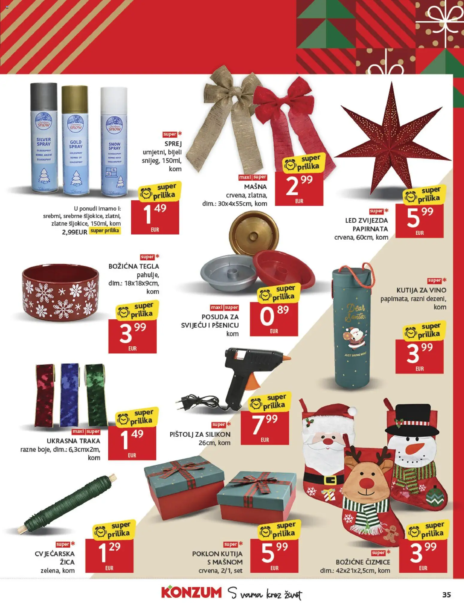 Konzum katalog | vrijedi od 12.11.2025 | Stranica: 35 | Proizvodi: Kutija, Vino