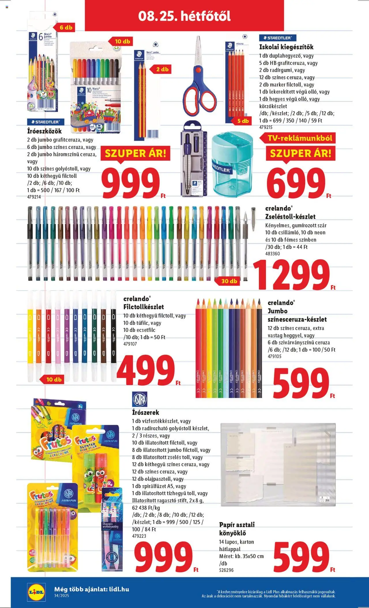 Lidl akciós ujság - amely érvényes a következő dátumtól: 21.08.2025 | Oldal: 52 | Termékek: Ragasztó