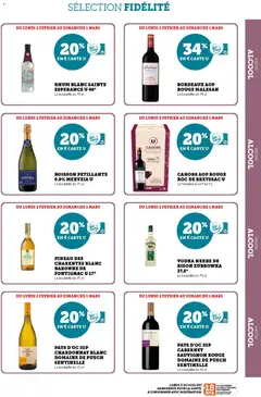 Hyper U - Prévisualisation de Hyper U - Ma sélection Carte U février valide à partir de 02.02.2026 | Page: 25 | Produits: Vodka, Alcool, Rhum