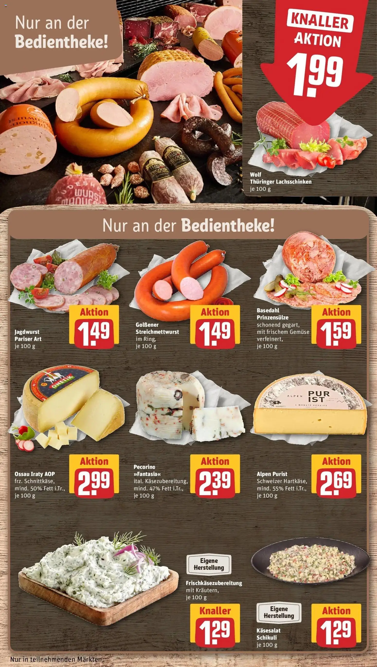 Rewe prospekt Leipzig	 – gültig ab 09.02.2026 | Seite: 15 | Produkte: Gemüse, Wurst