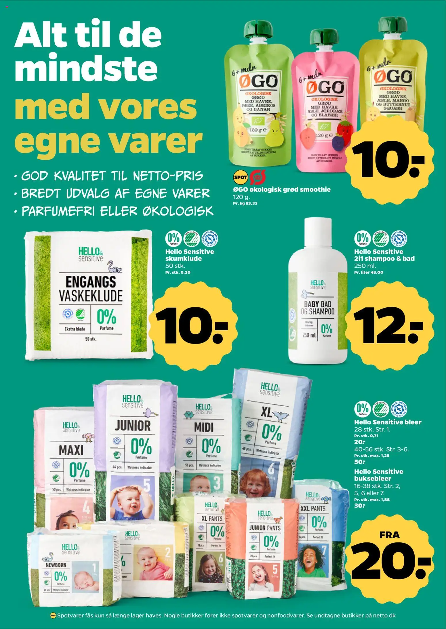 Netto tilbudsavis – gyldig fra 17.01.2026 | Side: 22 | Produkter: Shampoo, Jordbær, Sukker, Bad