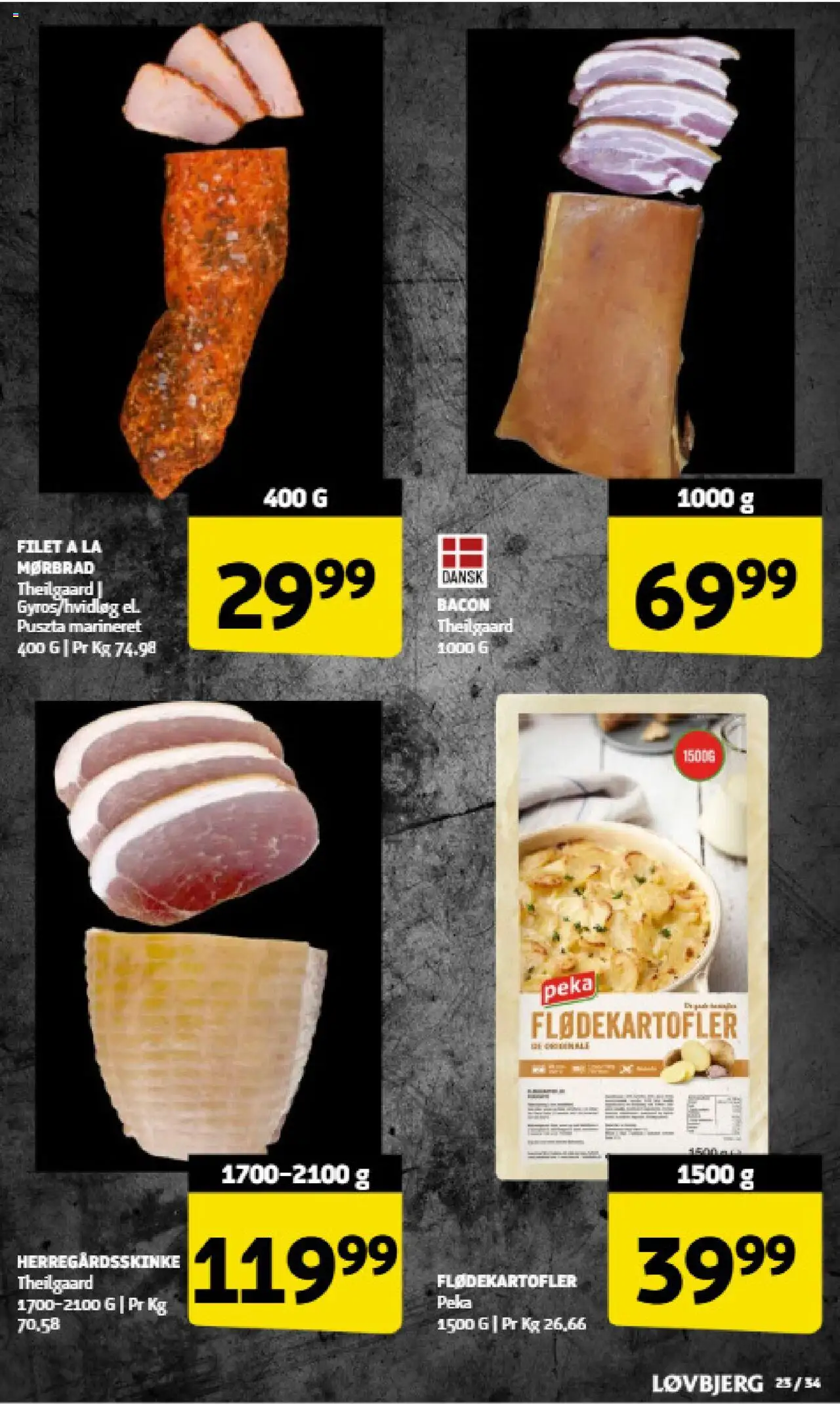 Løvbjerg Tilbudsavis gyldig fra 22.08.2025 | Side: 23 | Produkter: Bacon