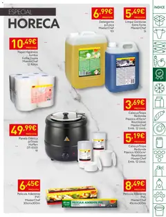 Pré-visualização Recheio folheto válido de 03.02.2026 | Página: 15 | Produtos: Papel higiénico, Detergente, Caixa, Panela