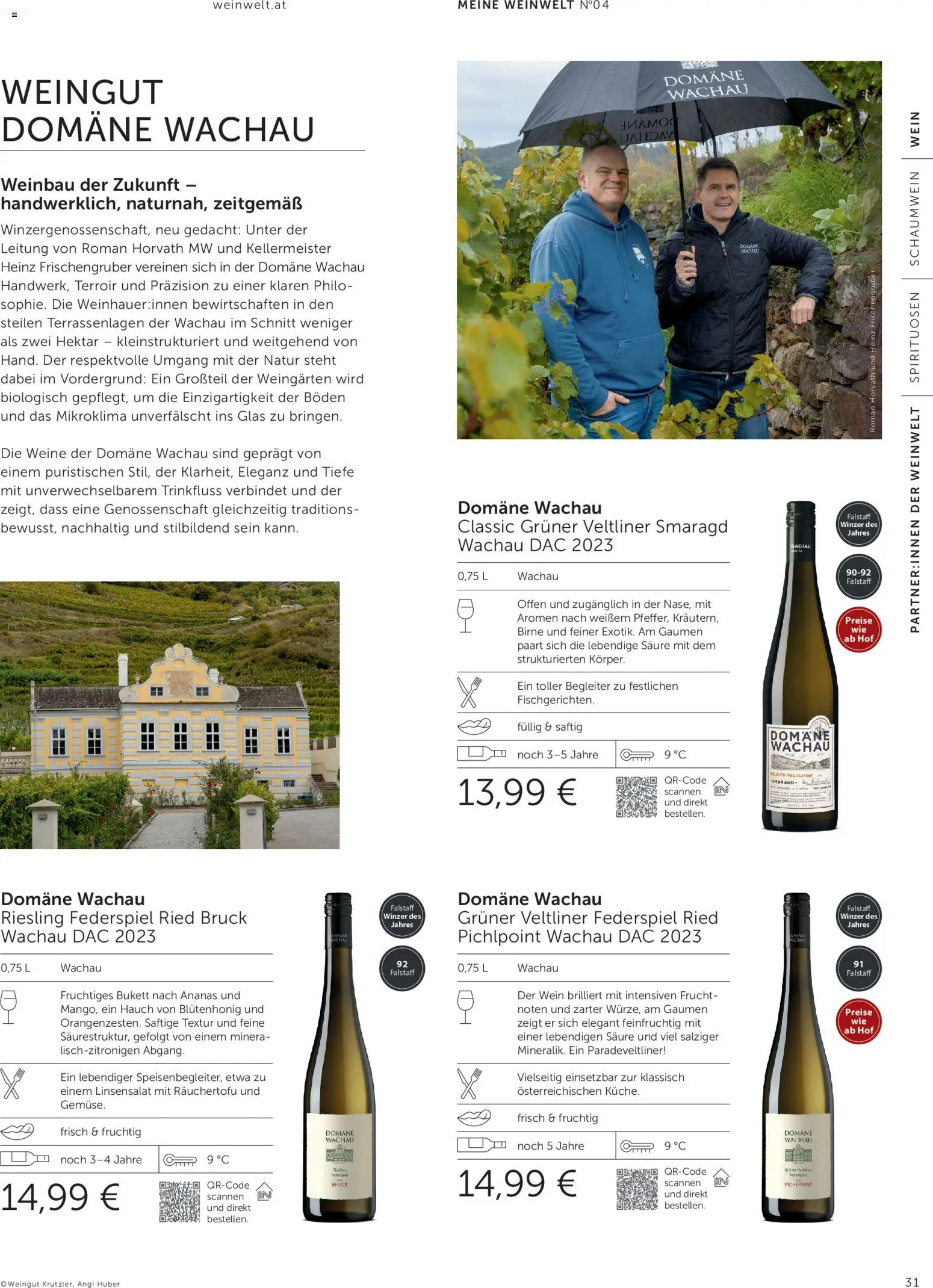 Interspar Meine Weinwelt Ausgabe Winter 2025 gültig ab 14.12.2025 | Seite: 31 | Produkte: Birne, Wein, Ananas