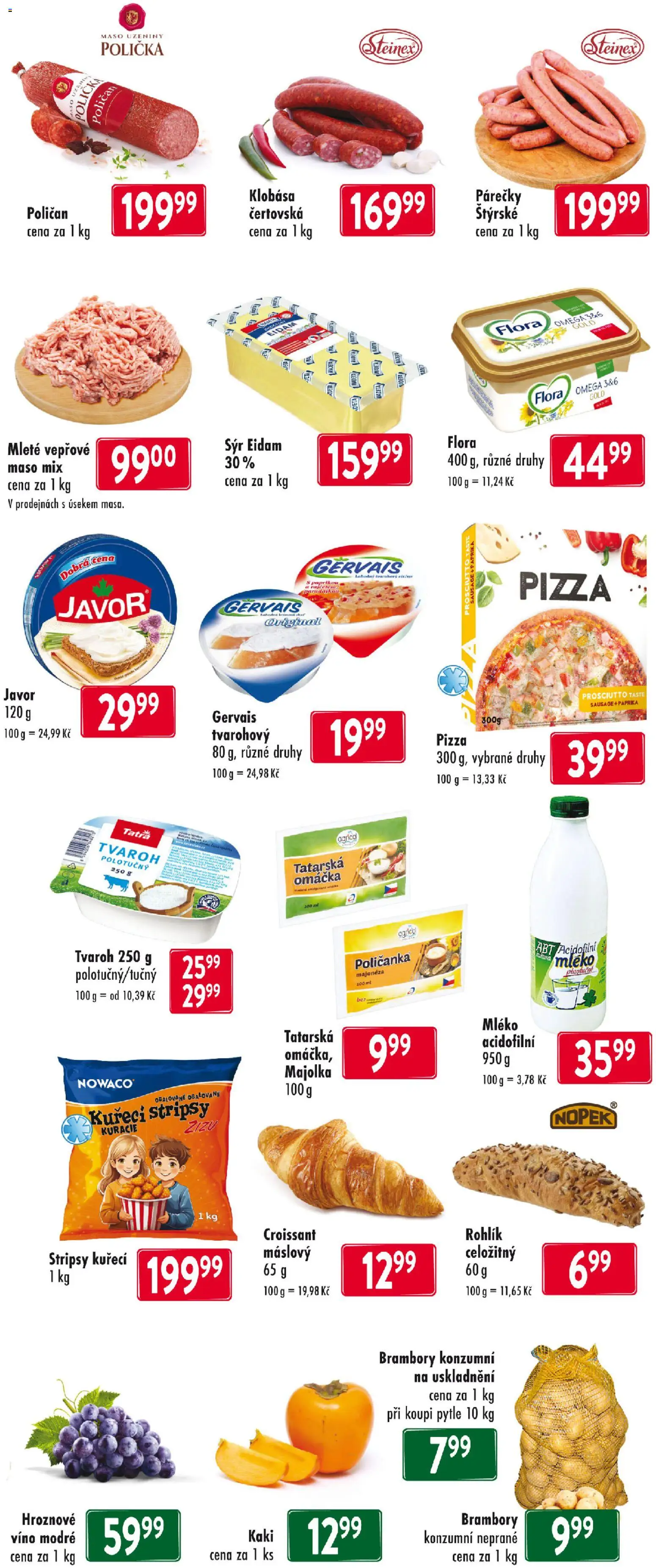 Astur & Qanto leták od 06.11.2025 | Strana: 3 | Produkty: Polička, Rohlík, Tatarská omáčka, Kuřecí stripsy