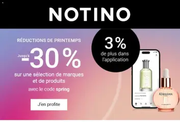 Notino - Voorbeeld van een folder van Aanbiedingen, geldig van 23.03.2026
