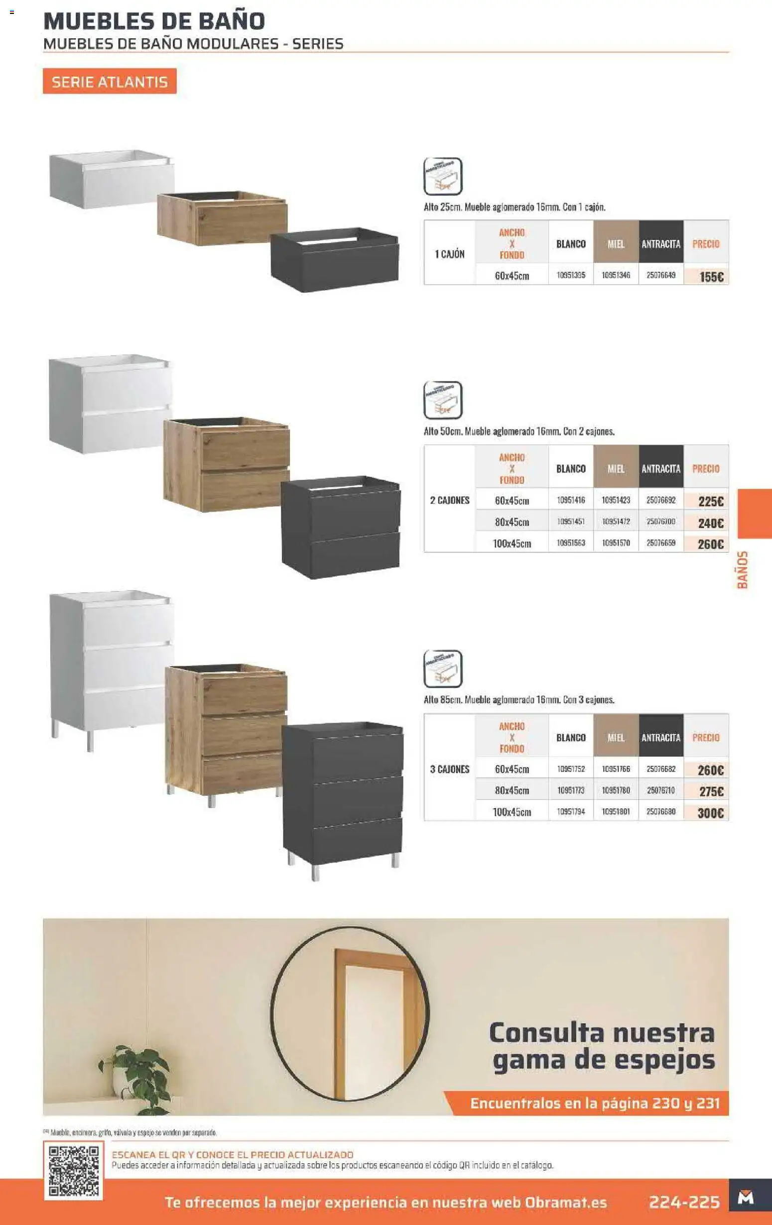 Obramat folleto │ válido desde el 23.03.2026 | Página: 225 | Productos: Ψηφιακή κάμερα, Té, Baño, Espejo