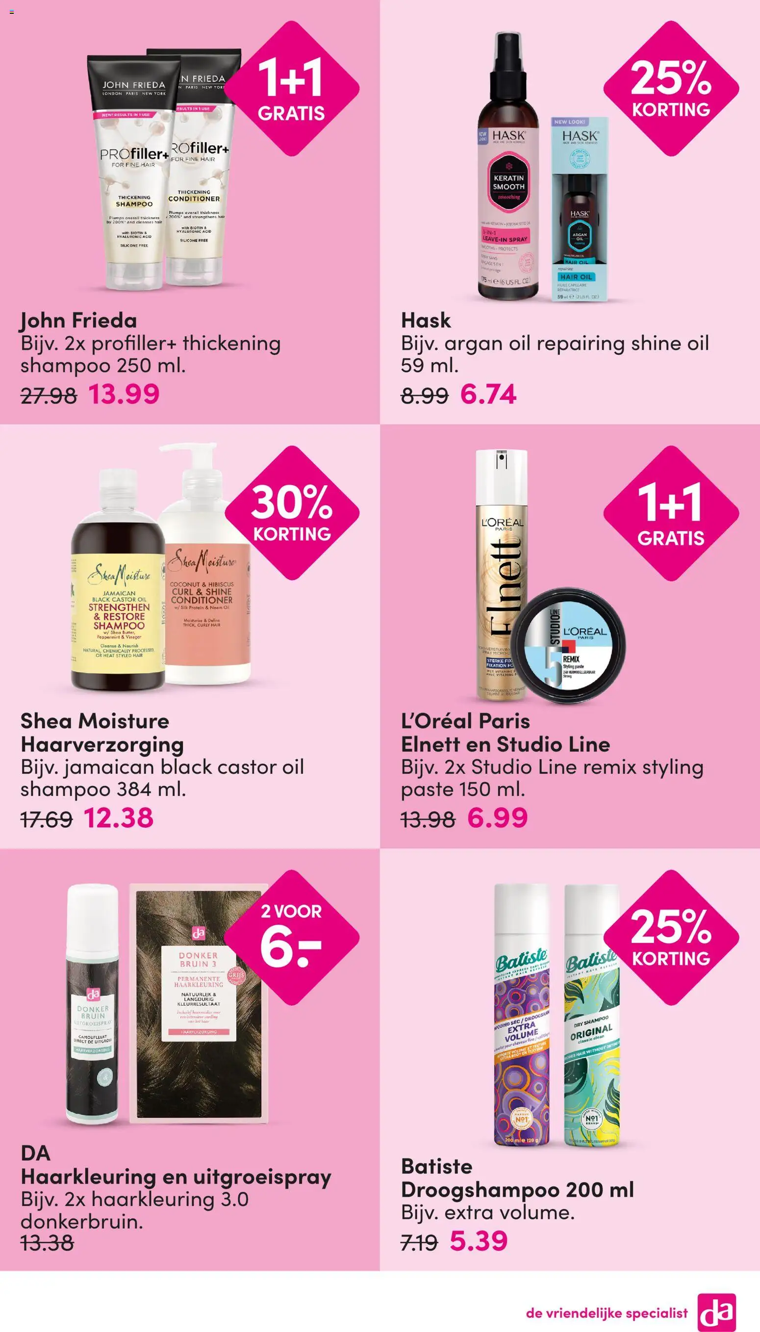 {H1} | Pagina: 5 | Producten: Droogshampoo, Shampoo, Conditioner