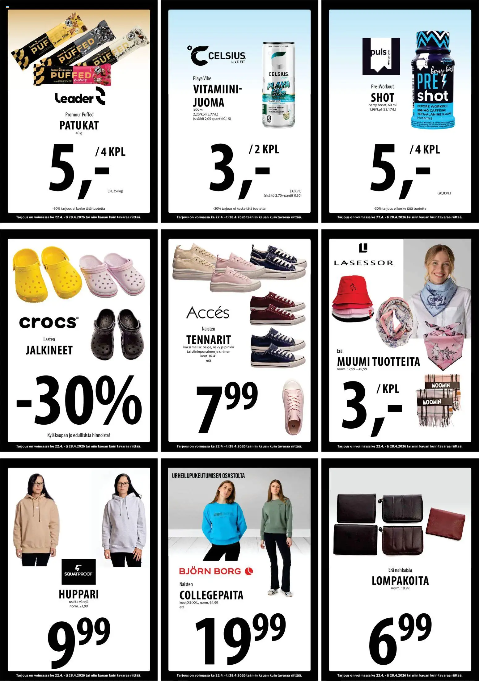 Tuuri tarjoukset – voimassa 22.04.2026 alkaen | Sivu: 23 | Tuotteet: Huppari
