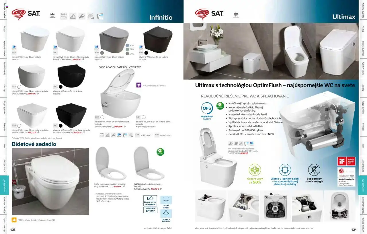 Nové Siko akcie – leták je platný od 01.09.2025 | Strana: 213 | Produkty: Osvetlenie, Radiátory, Wc