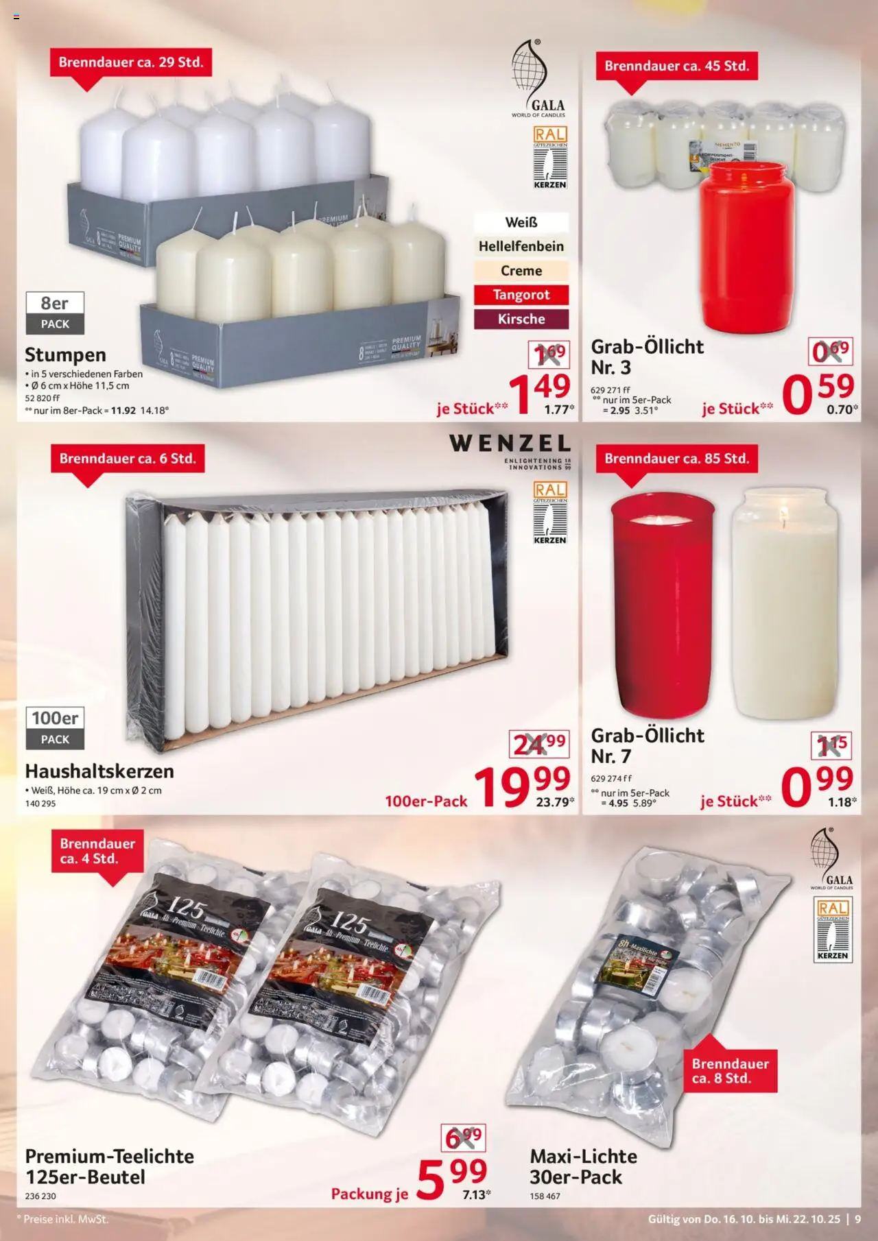 Selgros  Non Food – gültig ab 16.10.2025 | Seite: 9 | Produkte: Hülle, Creme