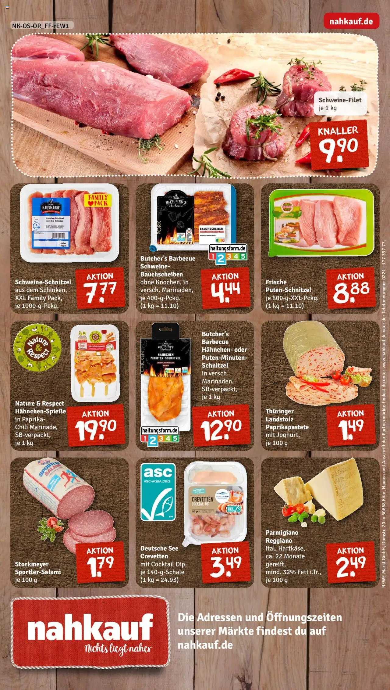 Nahkauf Prospekt - gültig ab dem 11.08.2025 | Seite: 12 | Produkte: Hahnchen, Schweinefilet, Paprika, Chili