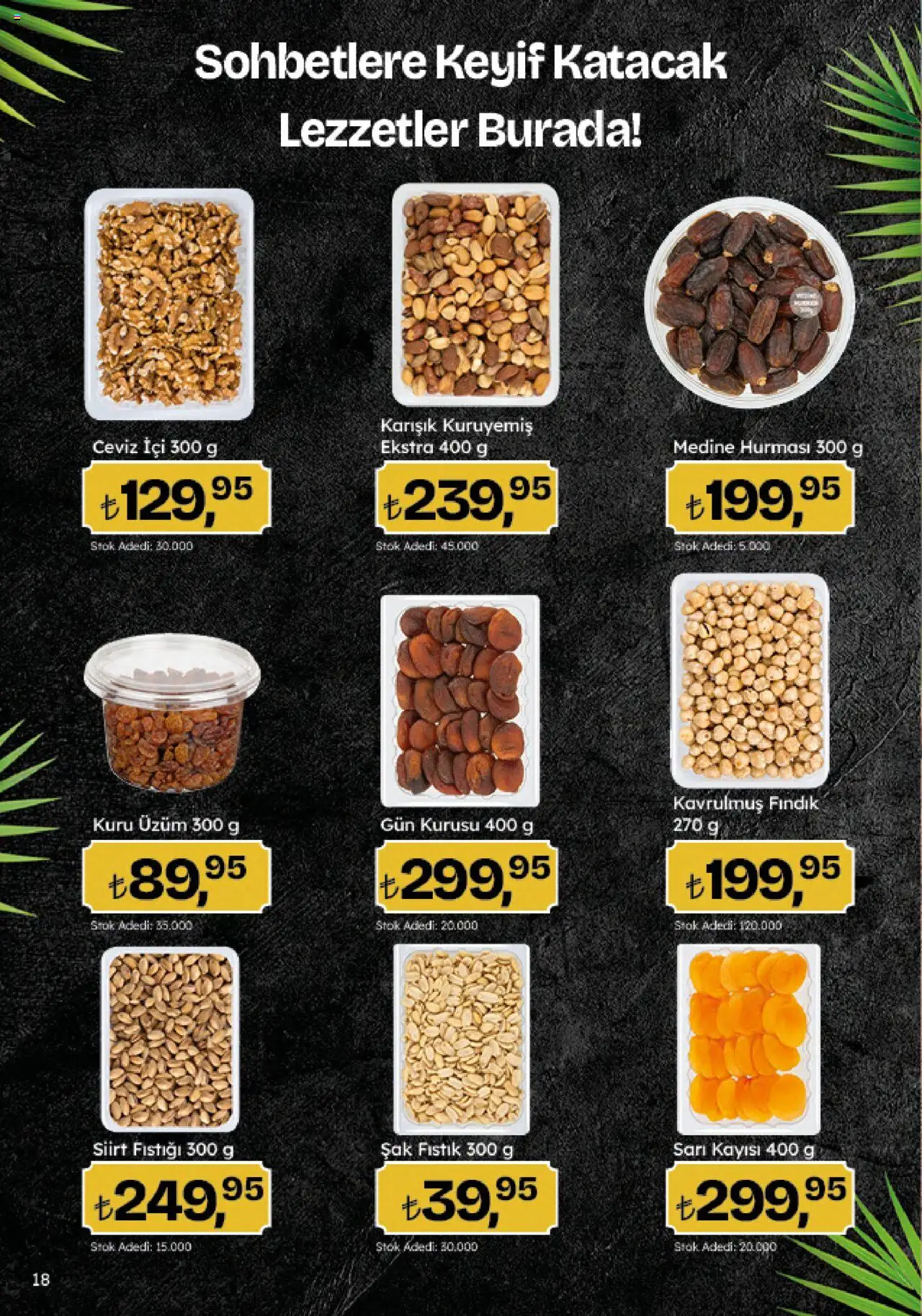 Migros Katalog - 5M Migroskop Dijital - 07.08.2025 tarihinden itibaren geçerlidir | Sayfa: 18 | Ürünler: Fıstık, Fındık, Kayısı, Üzüm