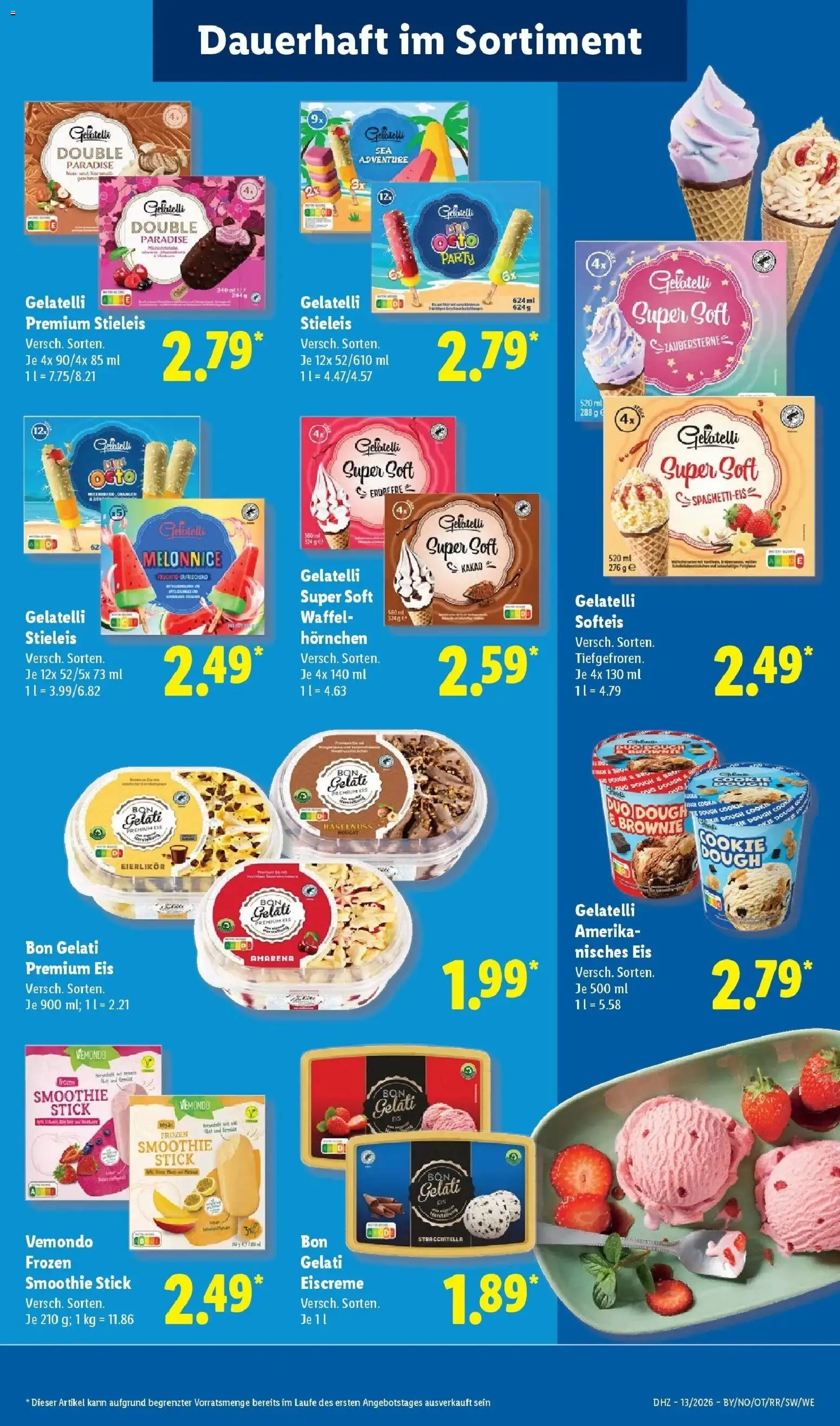 Lidl Prospekt Malchow – gültig ab 23.03.2026 | Seite: 23 | Produkte: Eiscreme, Eis