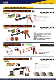 Laduma Hardware - Hand Tools Catalogue │ valid from 01.06.2024 | Page: 14 | Products: Cover, Cutter, Light, Sausage