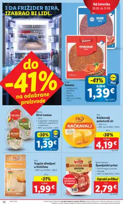 Lidl katalog | vrijedi od 25.08.2025 | Stranica: 56
