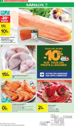  | Page: 10 | Produits: Poivron, Poissonnerie, Filet de saumon, Saumon