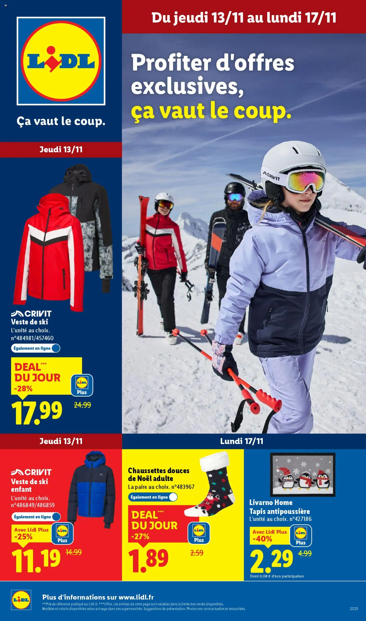 {H1} | Page: 1 | Produits: Veste de ski, Ski, Tapis, Veste