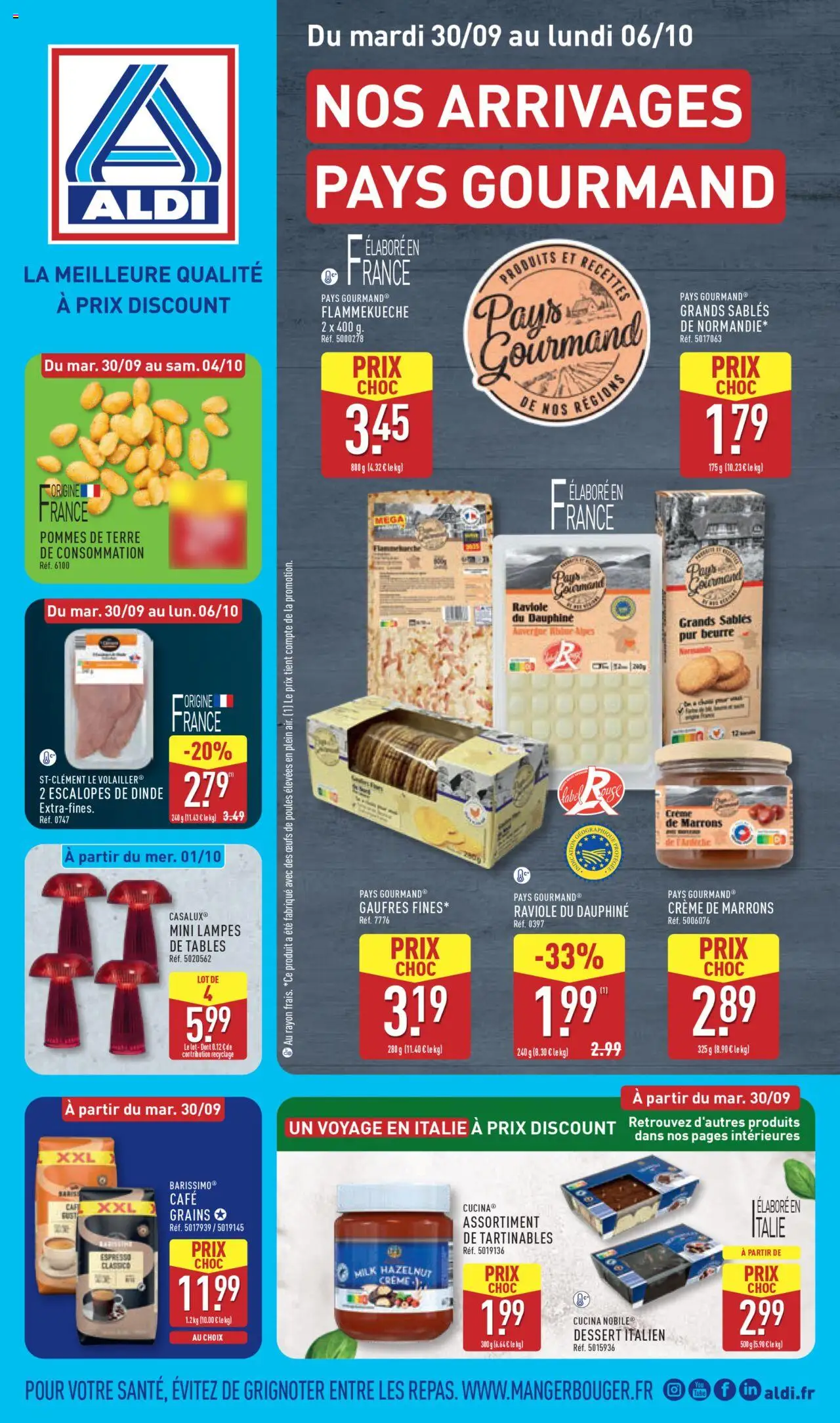  | Page: 1 | Produits: Café, Pommes, Gaufres, Pommes de terre