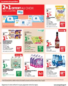 Auchan - Prévisualisation de Auchan prospectus valide à partir de 04.11.2025 | Page: 14 | Produits: Eau minérale, Pomme, Semoule, Céréales
