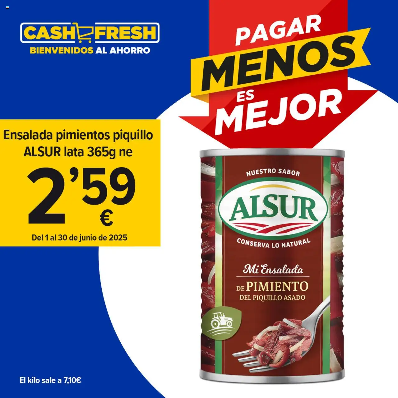 Cash Fresh folleto │ válido desde el 01.06.2025 | Página: 4 | Productos: Κάδος απορρυμάτων, Ensalada